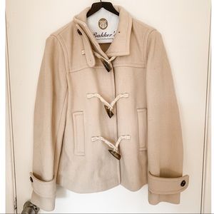 Lightly worn, Ivory wool jacket